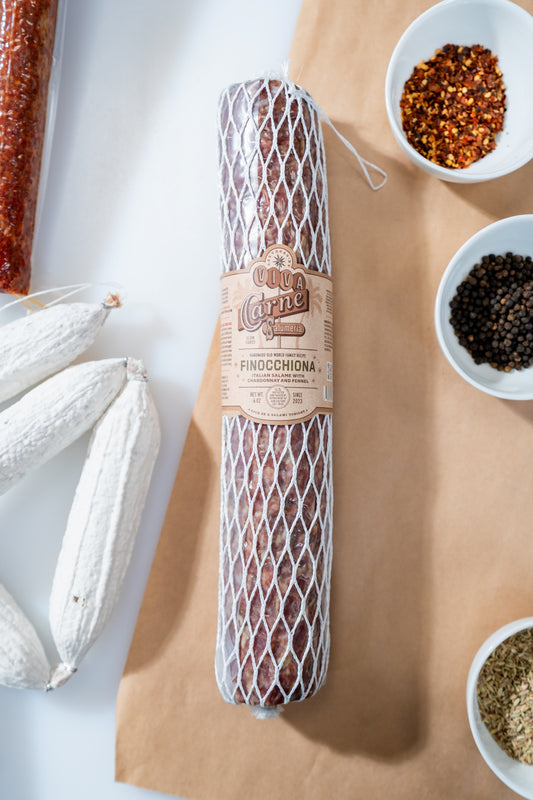 Finocchiona with Fennel & Chardonnay